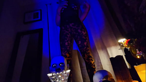 Succubus Halloween Big tits Big Ass sucks and fucks the cum out of me
