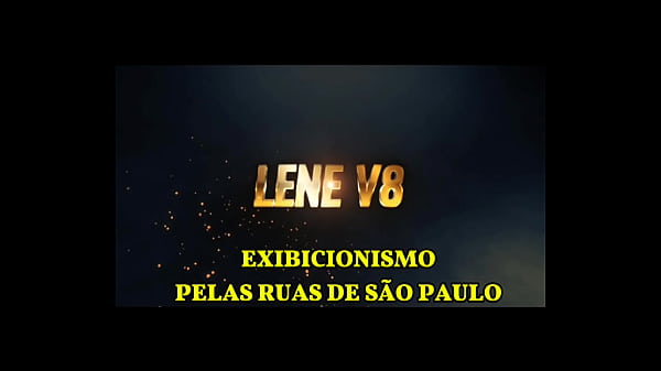LENEV8 CAUSANDO DE LINGERIE PELAS RUAS DE SÃO PAULO